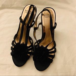 Brand New Strappy Black Heels by  Mootsies Tootsies, Nordstrom.